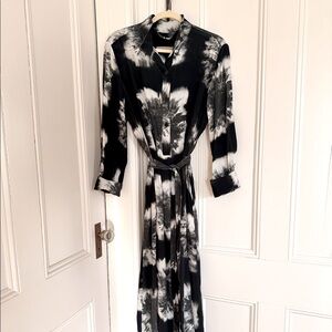 El Cortes Inglés shirt dress, stunning black color